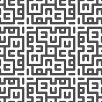 Abstract seamless geometric shape lines pattern vector
