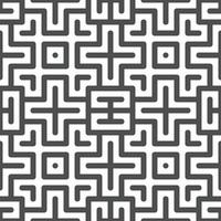 Abstract seamless geometric shape lines pattern vector
