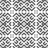 Abstract seamless geometric shape lines pattern vector