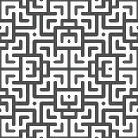 Abstract seamless geometric shape lines pattern vector