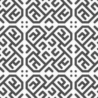 Abstract seamless geometric shape lines pattern vector