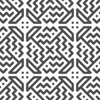 Abstract seamless geometric shape lines pattern vector
