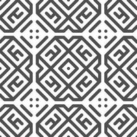 Abstract seamless geometric shape lines pattern vector