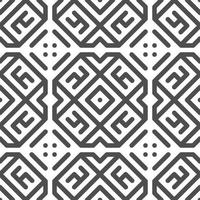 Abstract seamless geometric shape lines pattern vector