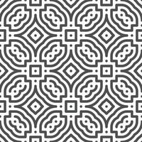 Abstract seamless geometric shape lines pattern vector
