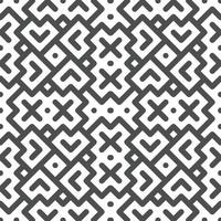 Abstract seamless geometric shape lines pattern vector