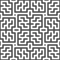 Abstract seamless geometric shape lines pattern 10 vector