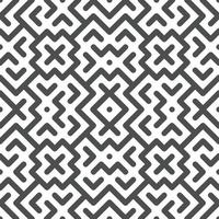 Abstract seamless geometric shape lines pattern 10 vector