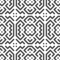 Abstract seamless geometric shape lines pattern vector