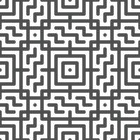 Abstract seamless geometric shape lines pattern 10 vector
