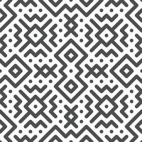 Abstract seamless geometric shape lines pattern vector