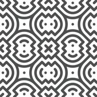 Abstract seamless geometric shape lines pattern vector