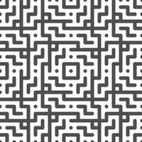 Abstract seamless geometric shape lines pattern vector