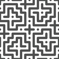 Abstract seamless geometric shape lines pattern vector