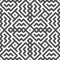Abstract seamless geometric shape lines pattern vector