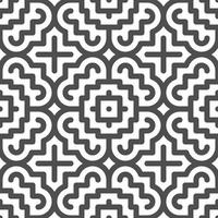 Abstract seamless geometric shape lines pattern vector