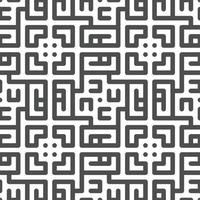 Abstract seamless geometric shape lines pattern vector