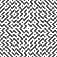 Abstract seamless geometric shape lines pattern 10 vector
