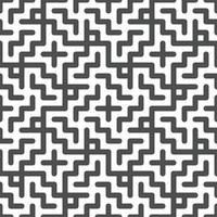 Abstract seamless geometric shape lines pattern vector