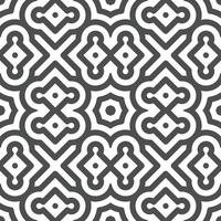 Abstract seamless geometric shape lines pattern vector