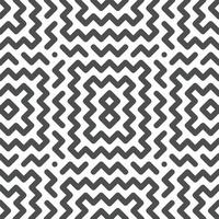 Abstract seamless geometric shape lines pattern 10 vector