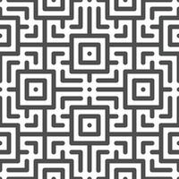 Abstract seamless geometric shape lines pattern vector