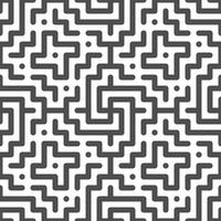 Abstract seamless geometric shape lines pattern vector