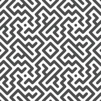 Abstract seamless geometric shape lines pattern vector