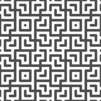 Abstract seamless geometric shape lines pattern 10 vector