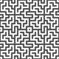 Abstract seamless geometric shape lines pattern 10 vector
