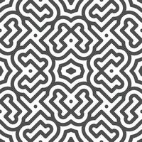 Abstract seamless geometric shape lines pattern vector