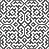 Abstract seamless geometric shape lines pattern vector