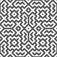 Abstract seamless geometric shape lines pattern vector