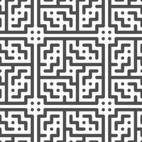 Abstract seamless geometric shape lines pattern vector