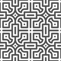 Abstract seamless geometric shape lines pattern vector