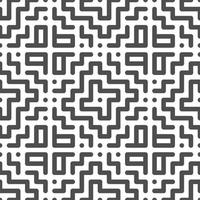 Abstract seamless geometric shape lines pattern vector