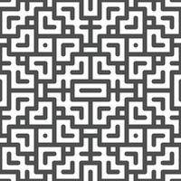 Abstract seamless geometric shape lines pattern vector