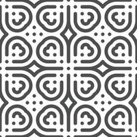 Abstract seamless geometric shape lines pattern vector