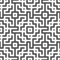Abstract seamless geometric shape lines pattern vector