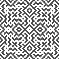 Abstract seamless geometric shape lines pattern vector