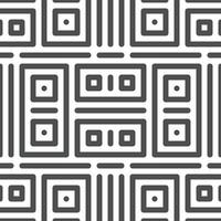 Abstract seamless geometric shape lines pattern vector