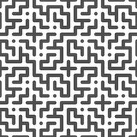 Abstract seamless geometric shape lines pattern vector