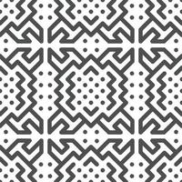 Abstract seamless geometric shape lines pattern vector