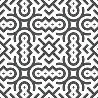 Abstract seamless geometric shape lines pattern vector