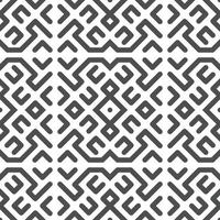Abstract seamless geometric shape lines pattern vector