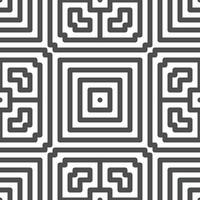 Abstract seamless geometric shape lines pattern vector