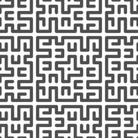 Abstract seamless geometric shape lines pattern vector