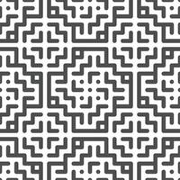 Abstract seamless geometric shape lines pattern vector