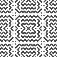 Abstract seamless geometric shape lines pattern vector