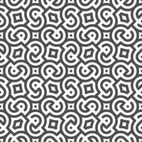 Abstract seamless geometric shape lines pattern vector